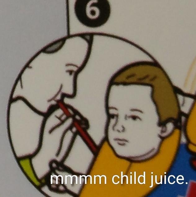 child juice.