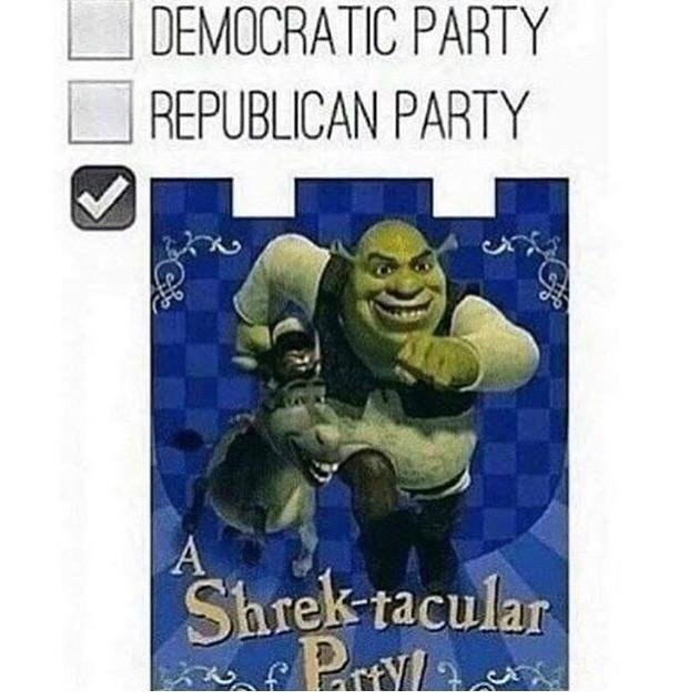 DEMOCRATIC PARTY REPUBLICAN PARTY А.