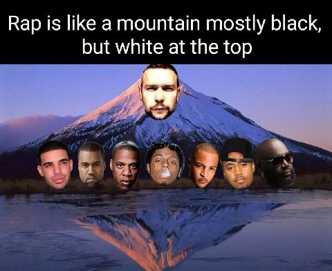 Кар is like a mountain mostly black, but white at the top a