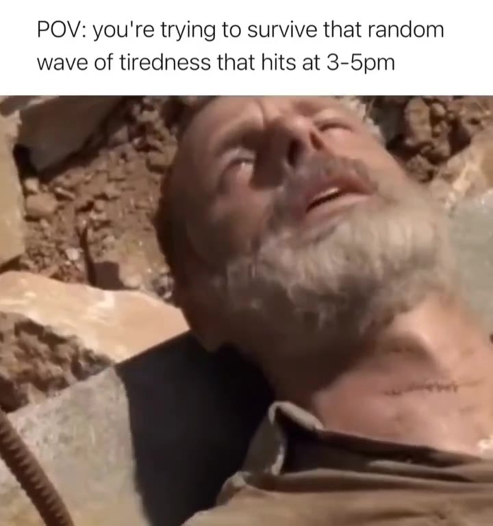 POV: you're trying to survive that random