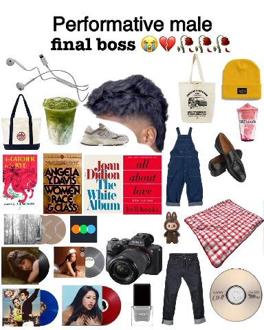 Performative male final boss Joan White he We ONY On A