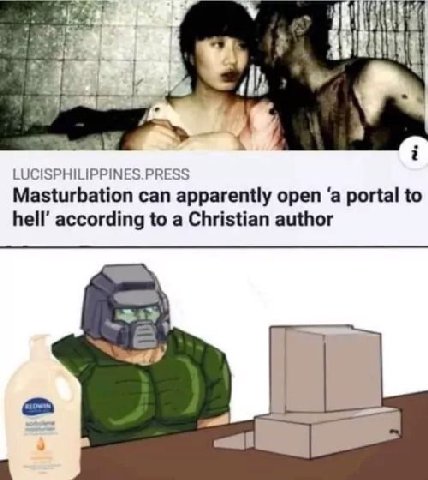 we 4 LUCISPHILIPPINES.PRESS Masturbation can apparently open ‘a portal to hell’ according to a Christian author