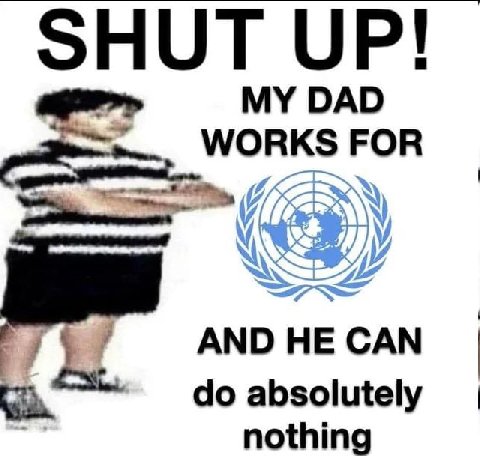 SHUT UP! DAD WORKS РОВ у AND HE CAN С. absolutely nothing
