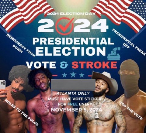 ELECTION 2 24 “о PRESIDENTIAL On. 4. ELECTION VOTE ATLANTA ONLY MUST HAVE VOTE FOR NOVEMBER 5, On