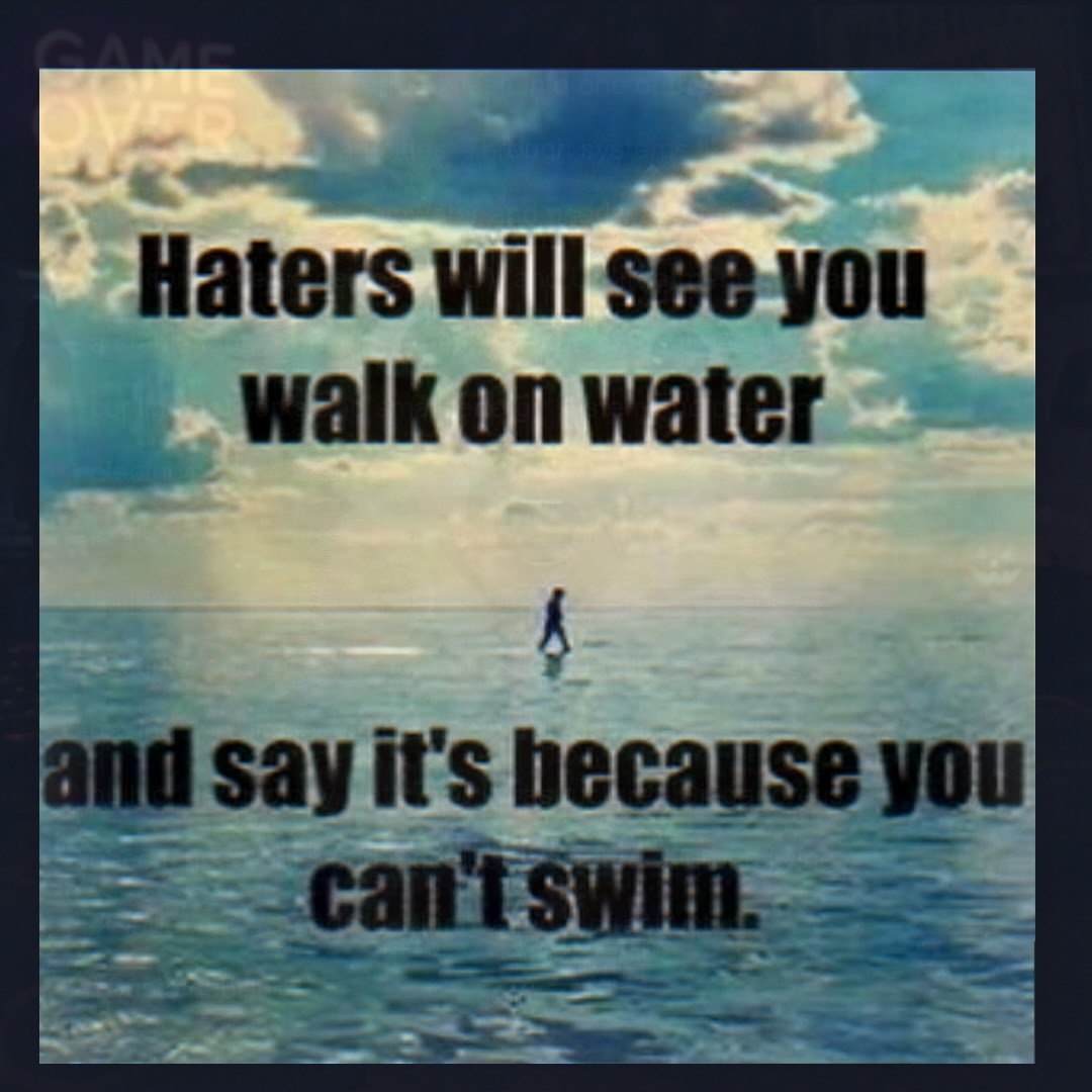 and Say it's hecause you