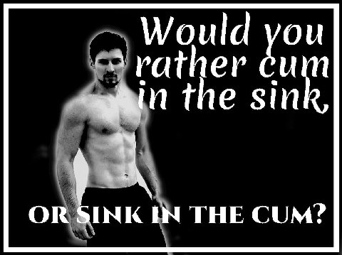 Would 2 the sin ont INK IN THE CUM?