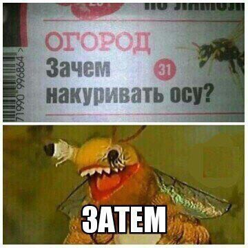 Зачем накуривать ЗАТЕМ i