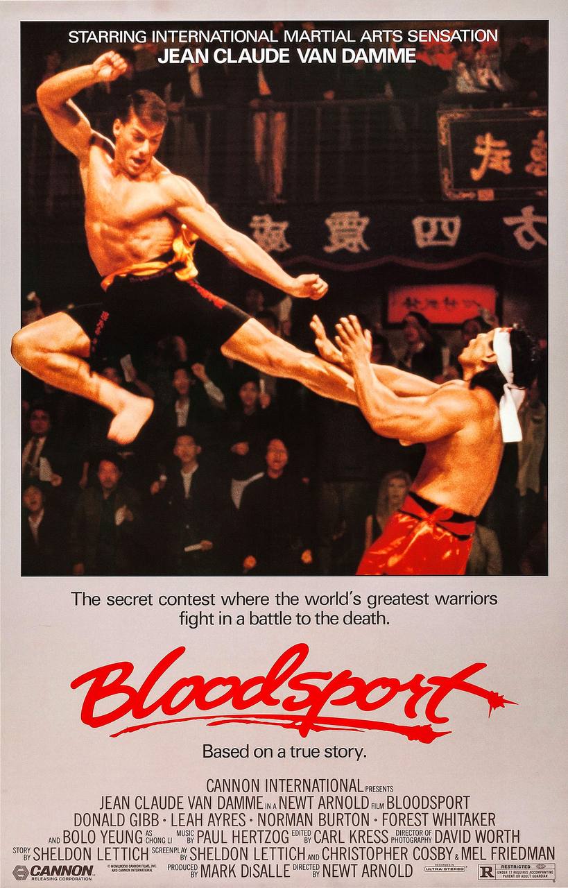 Кровавый спорт (1988)

Скажу сразу: оценка будет необъективная от слова совсем. Но в том и магия кино, которое, играясь с личностным восприятием смотрящего, способно отправить зрителя не только в мест