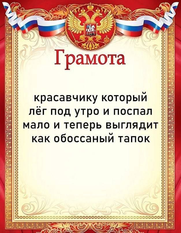 Я рамота 5% красавчику который лёг под утро a мало и теперь выглядит как обоссаный тапок Я