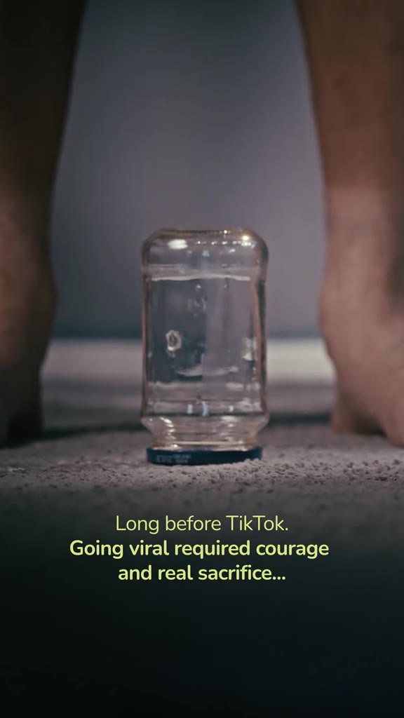 Long before TikTok. Going viral required courage