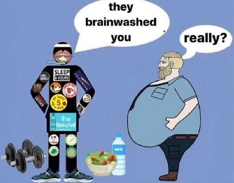 they brainwashed you Stay Hydrated