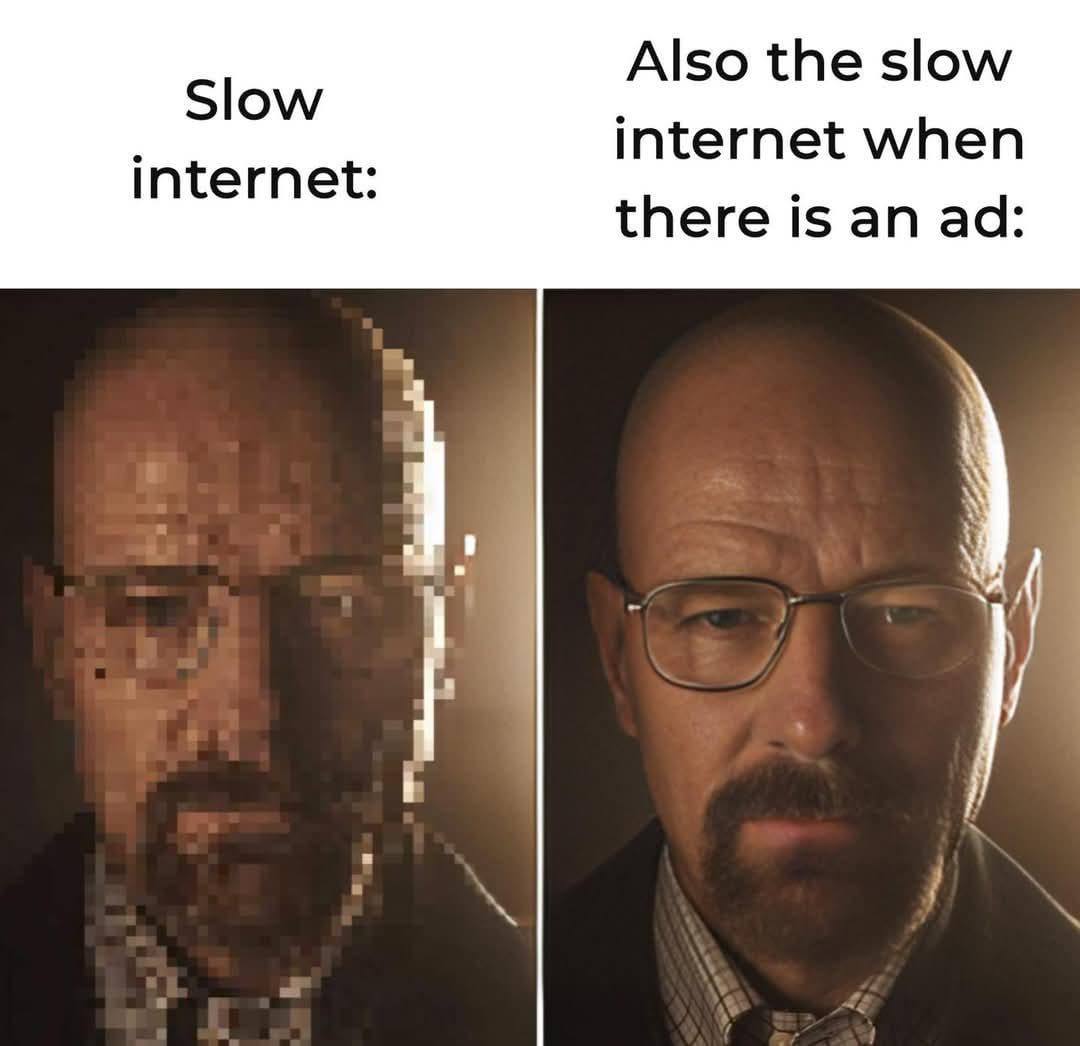 Also the slow Slow internet: internet when there is an