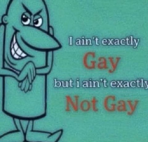 ехас у Gay exactly Not Gay