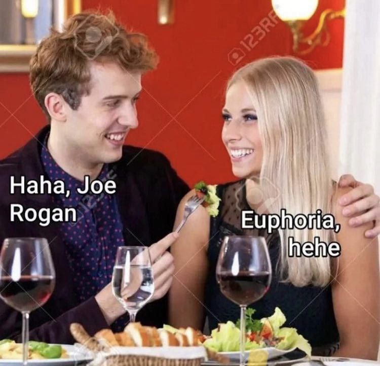 Haha, Joe Rogan hehe А