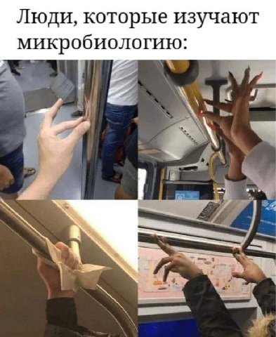 Люди, которые изучают микробиологию: