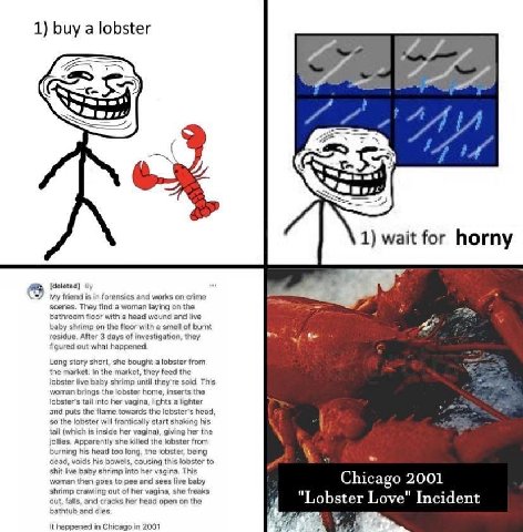 4 A SSS me My friend is in forensics and works on crime scenes. They find а woman laying on the 4 bathroom floor with a head wound and live baby shrimp on the floor with a smell of burnt residue, Afte