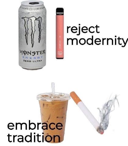 reject modernity 58 ULTRA traditi
