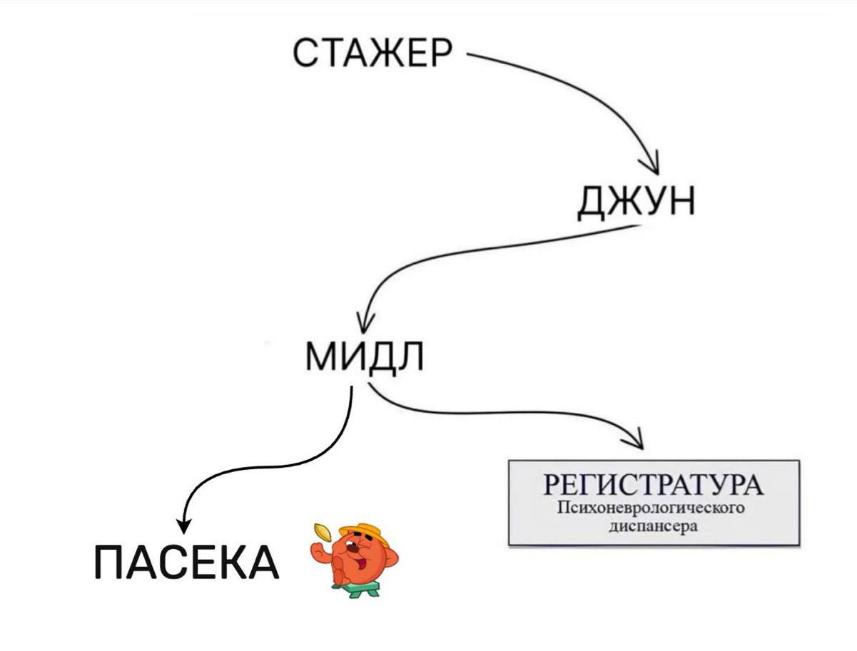 СТАЖЕР ДЖУН РЕГИСТРАТУРА Психоневрологического ПАСЕКА