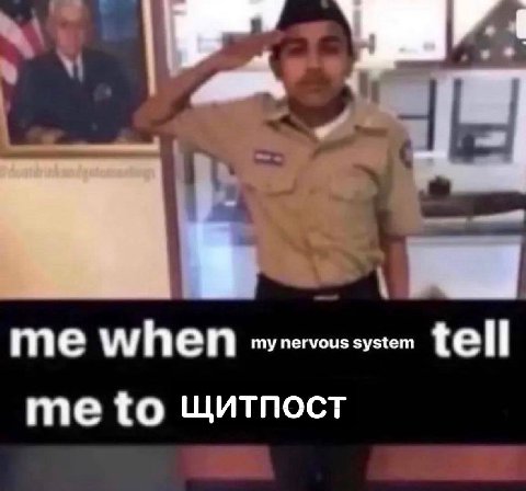 my nervous system me to щитпост