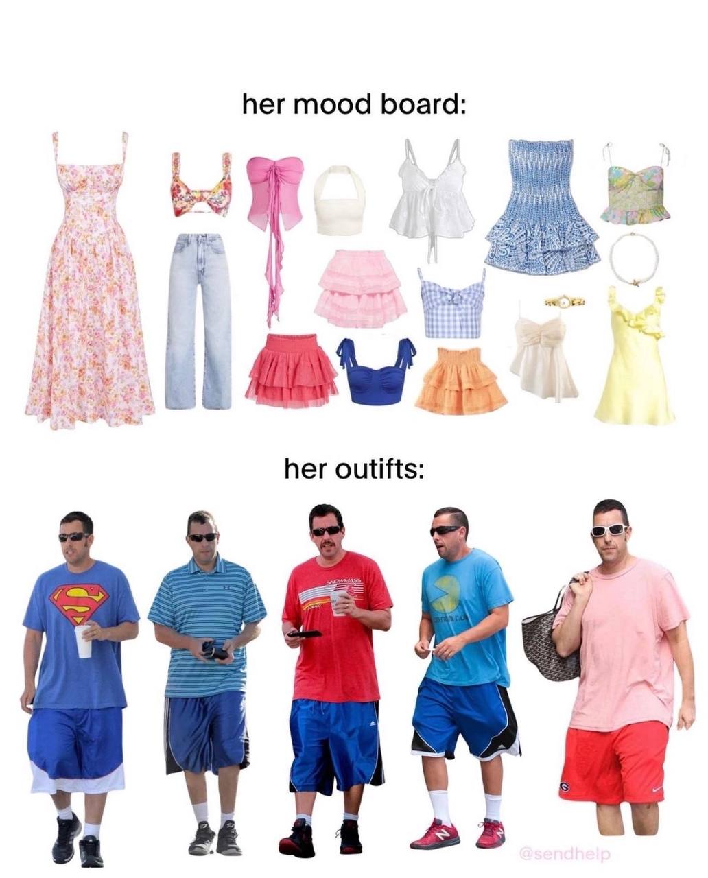 her mood board: beh У her outifts: a 22