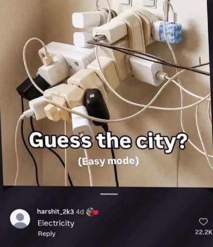 Guess the city? (Вазу mod harshit_2k3 Electricity
