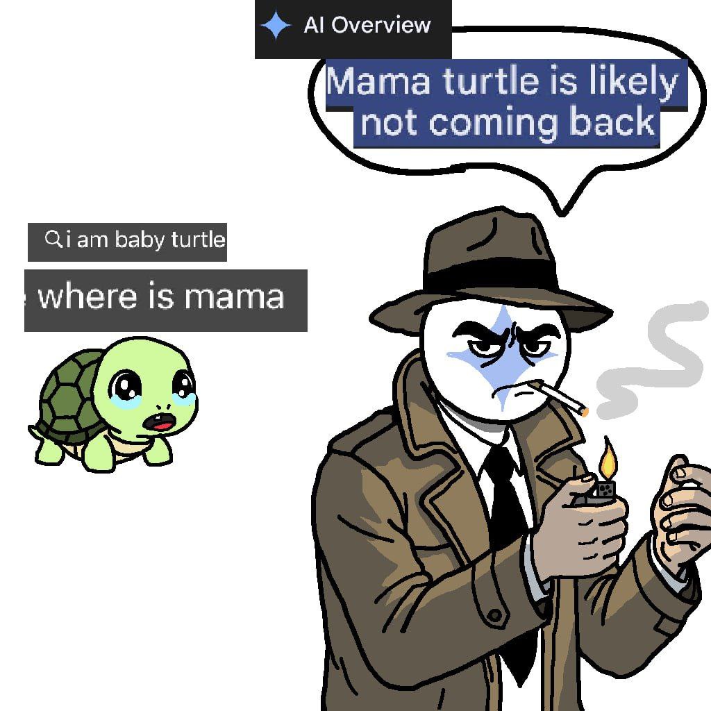 Overview Mama turtle is likely not coming back