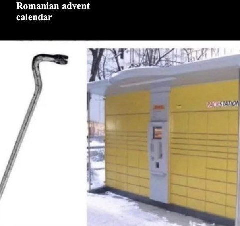 Romanian advent calendar STATION