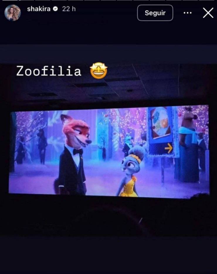 shakira Zoofilia
