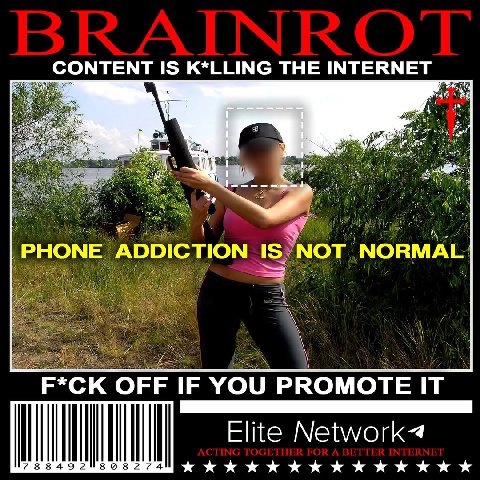 СОМТЕМТ IS K*LLING THE INTERNET РНОМЕ ADDICTION IS NOT NORMAL OFF IF YOU PROMOTE IT Elite 4 2 8 4