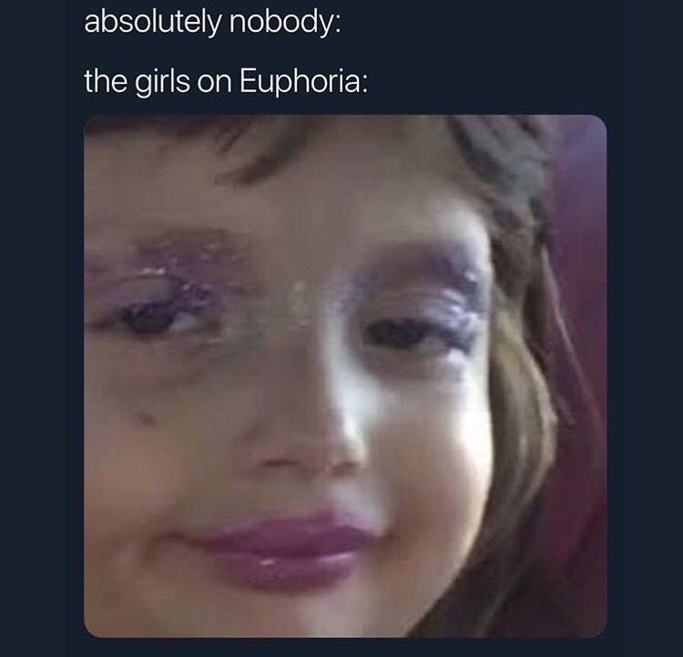 absolutely nobody: the girls on Euphoria: