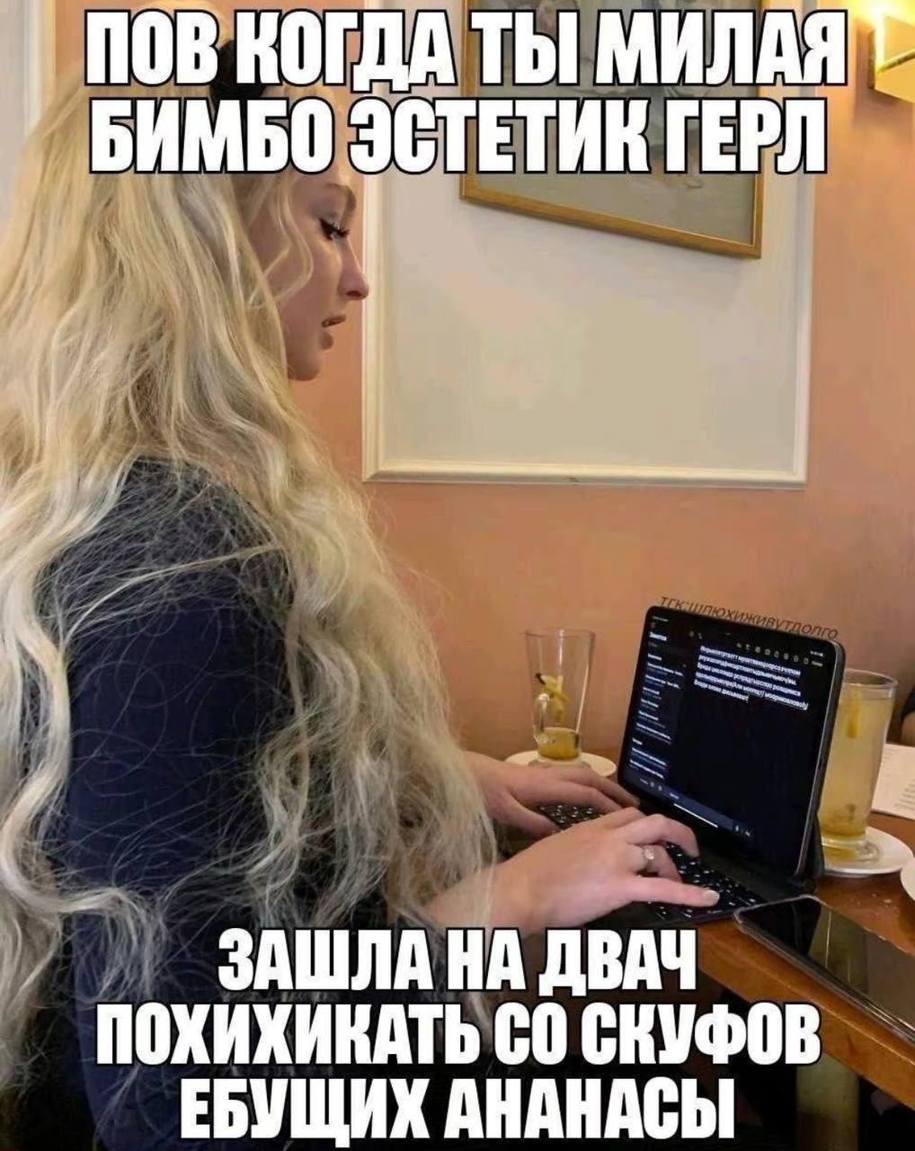 NOB КОГДА ТЫ БИМБО ЭСТЕТИК ГЕРЛ ЗАШЛА НА ДВАЧ ПОХИХИКАТЬ СКУФОВ ЕБУЩИХ АНАНАСЫ