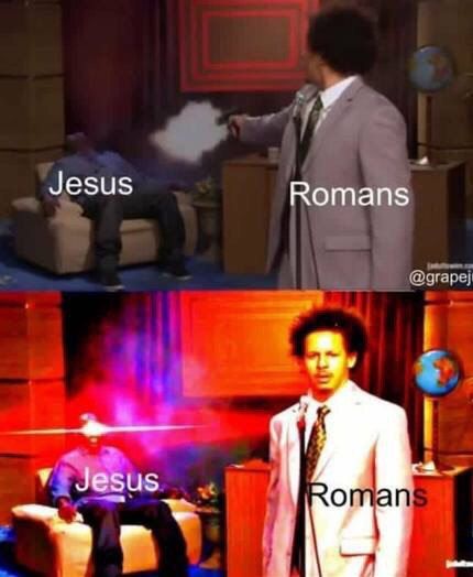 Jesus Romans Jesus