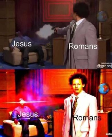 Jesus Romans Jesus