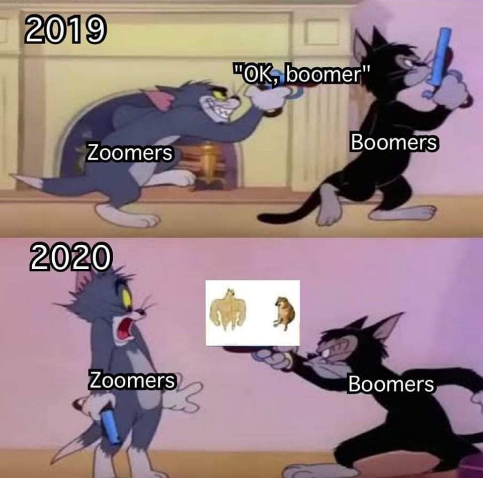 boomer, Zoomers Boomers 0 272] Zoomers Воотег$