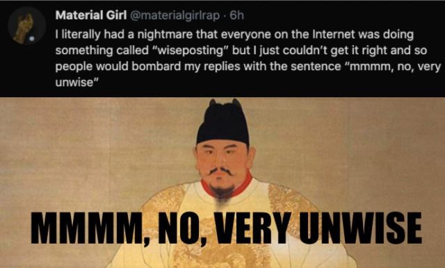Material Girl iliterally hac а that everyone on toe Internet was doing something out yet it and so peopie would bombard my replies with the sentence по very i у у ЗА