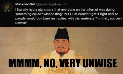 Material Girl iliterally hac а that everyone on toe Internet was doing something out yet it and so peopie would bombard my replies with the sentence по very i у у ЗА
