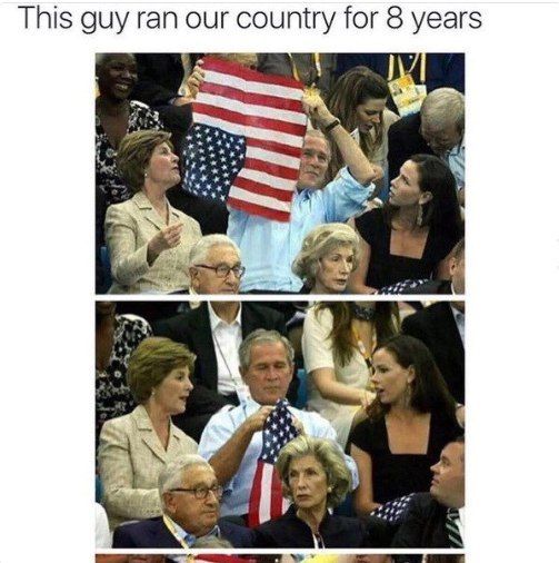 This guy ran our country for 8 years