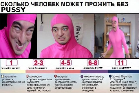 СКОЛЬКО ЧЕЛОВЕК МОЖЕТ ПРОЖИТЬ БЕЗ PUSSY A 4 пень без pussy дней без pussy дней дней без pussy дней без pussy Quapywaerca Фзамедленная речь, усталость, координация движения, чрезвычайная дрожь конечнос