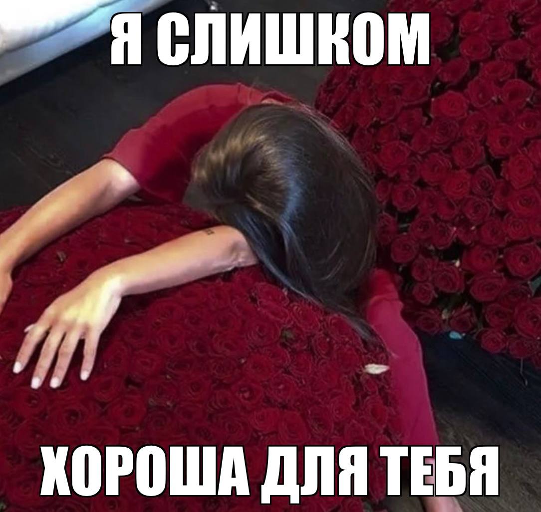 СЛИШКОМ КОРОША ДЛЯ ТЕБЯ