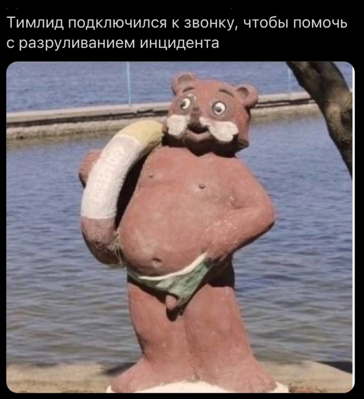 Тимлид подключился к звонку, чтобы помочь с разруливанием инцидента A