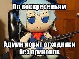 Повоскресеньям АДМИН ЛОВИТ