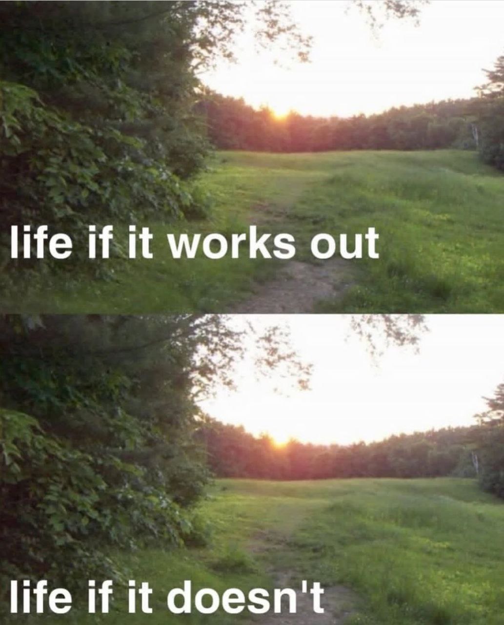 life if it works out life if it doesn't