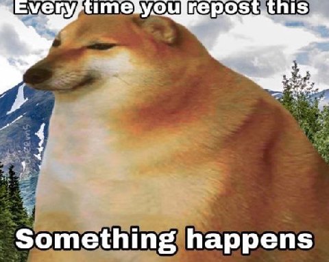 гер Something happens