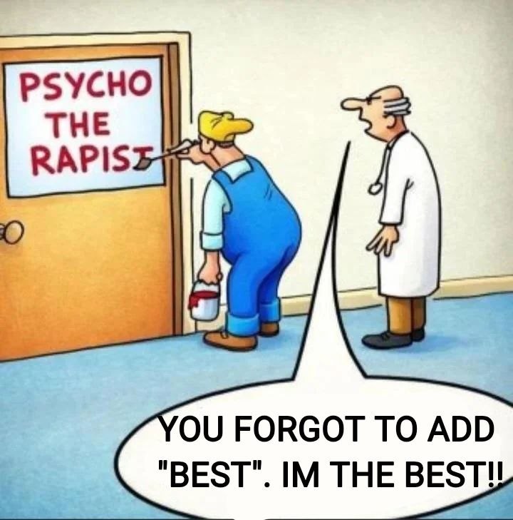 PSYCHO THE RAPIS FORGOT TO ADD "BEST". THE