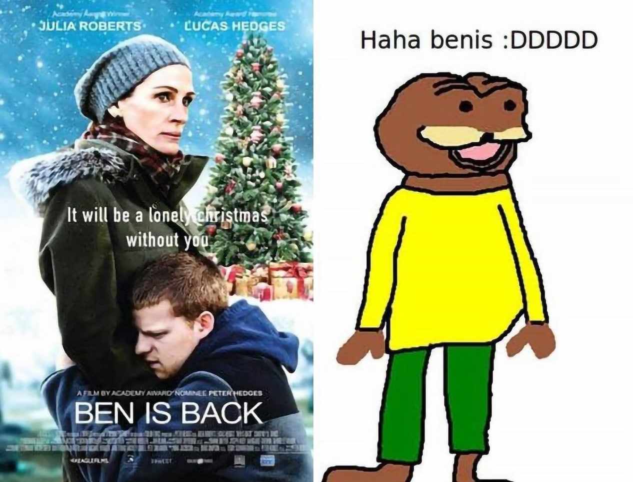 CUCAS HEDGES Haha benis :DDDDD 4 4, It will be without