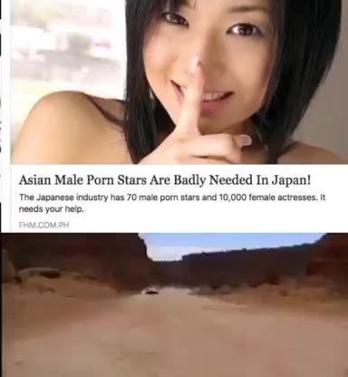 Asian Male Porn Stars Are Badly Needed In Japan! The Japanese industry has 70 male porn stars and 10,000 female actresses. К