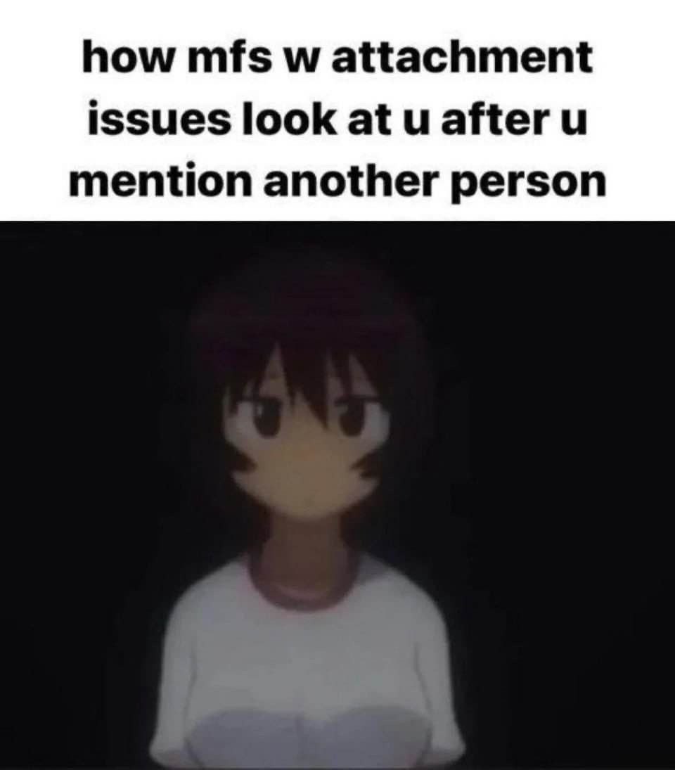 how mfs attachment issues look at и after mention another person