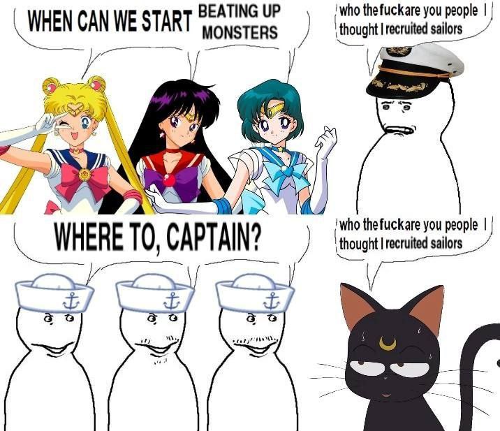 thefuckare you people WHEN CAN WE START SEATING UP thought recruited ‘who thefuckare you people TO CAPT AN?
