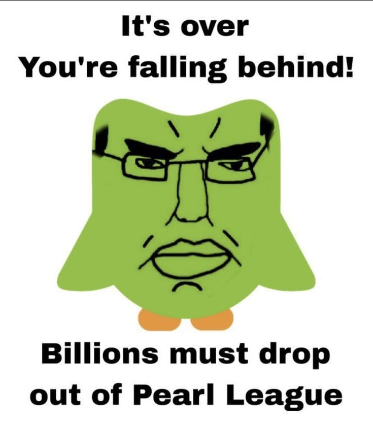 It's over You're falling behind! Billions must drop out of Pearl League
