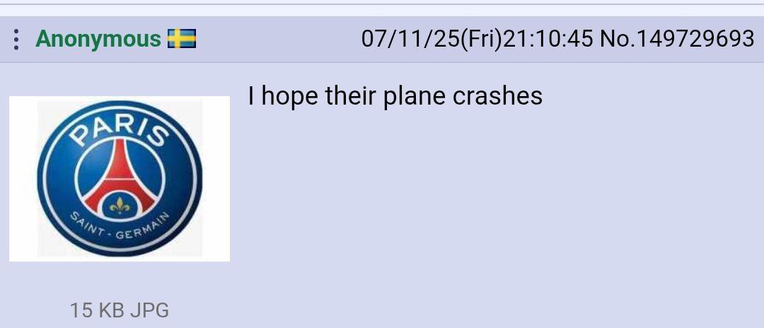 Anonymous 07/11/25(Fri)21:10:45 No.149729693 hope their plane crashes 15 JPG
